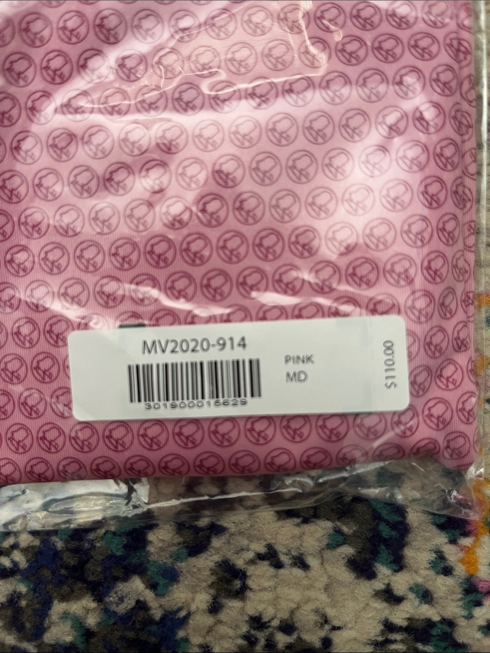 NWT Masters Pink Men's Polo Shirt Size Medium - Picture 5 of 5